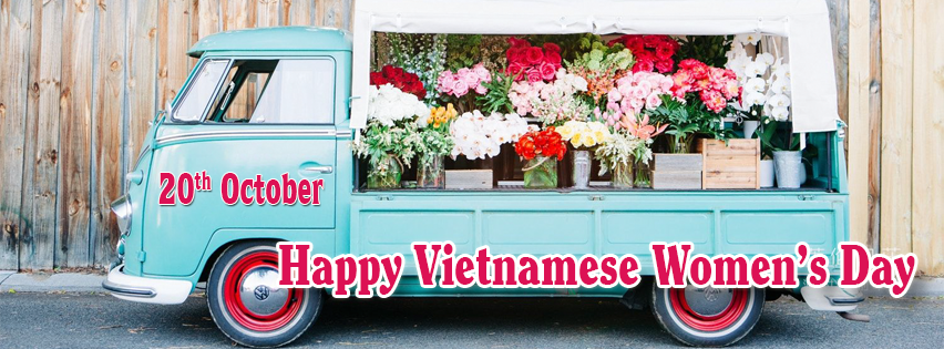 Women's day flowers in Hanoi