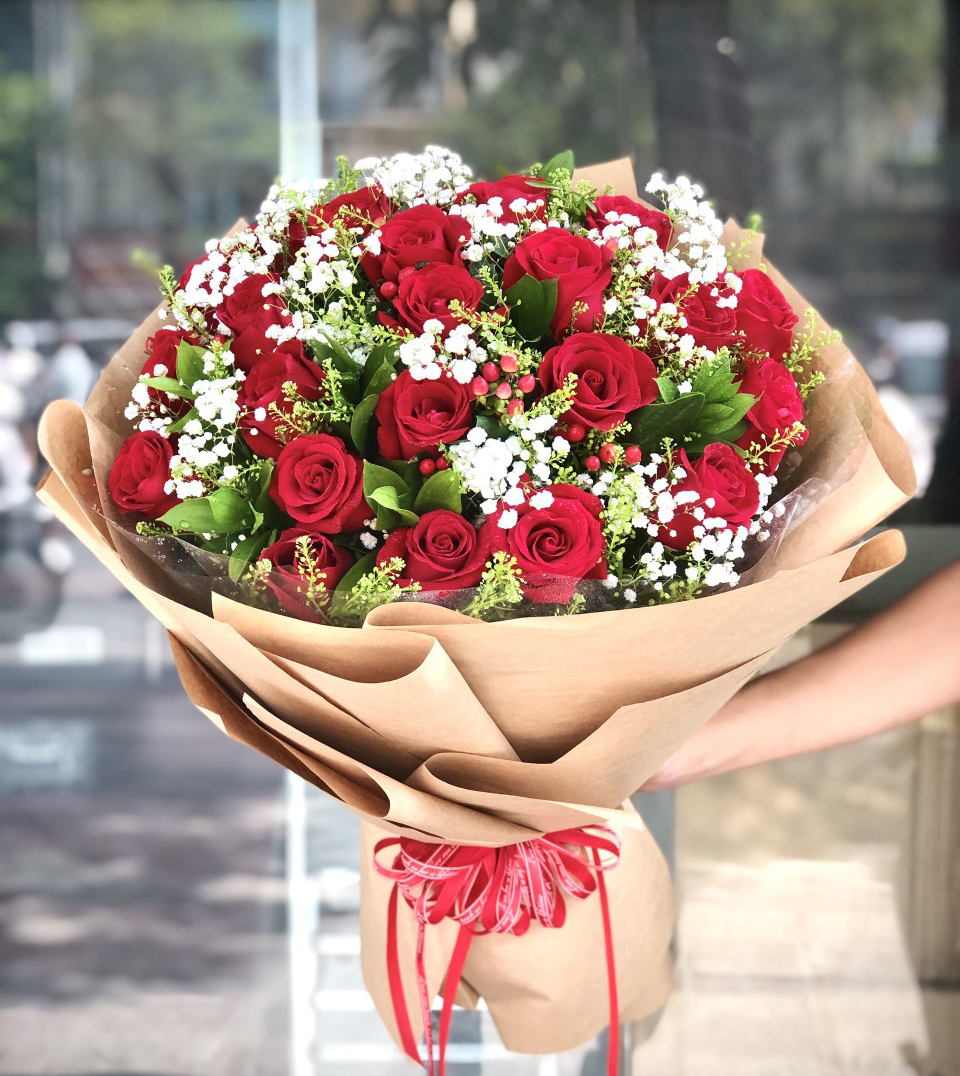 Perfect Valentines day flower bouquet in Hanoi