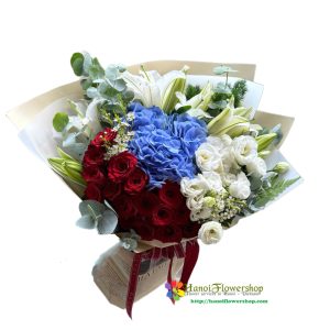 Birthday flower bouquet