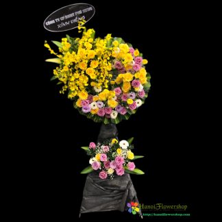 Online funeral flower arrangement ịn Hanoi