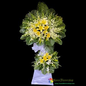 Funeral flower stand
