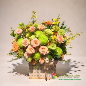 Green flower arrangement