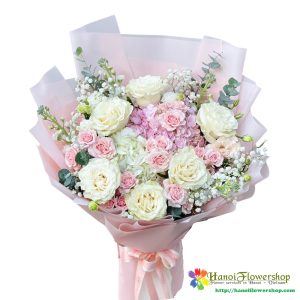 Mixed flower bouquet Hanoi