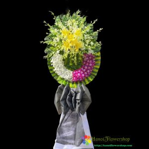 Funeral flower arrangement
