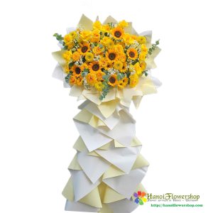 Cheap opening flower stand