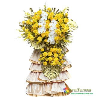 Order mordern grand opening flowers in Hanoi